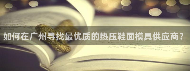 易倍单词软件：如何在广州寻找最优质的热压鞋面模具供应商？