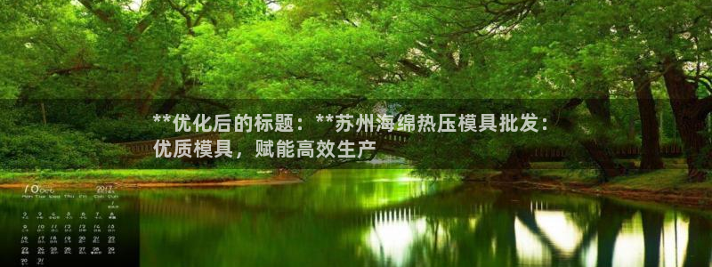 易倍网络技术有限公司：**优化后的标题：**苏州海绵热压